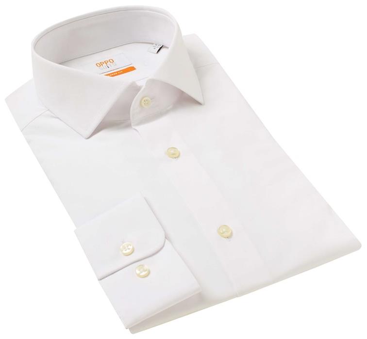 Stylish OppoSuits White Button Up Shirt for Formal Events and Holiday Gatherings