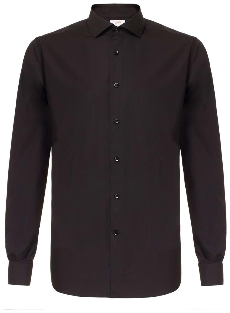 OppoSuits Men's Shirts SHIRT LS Black Knight