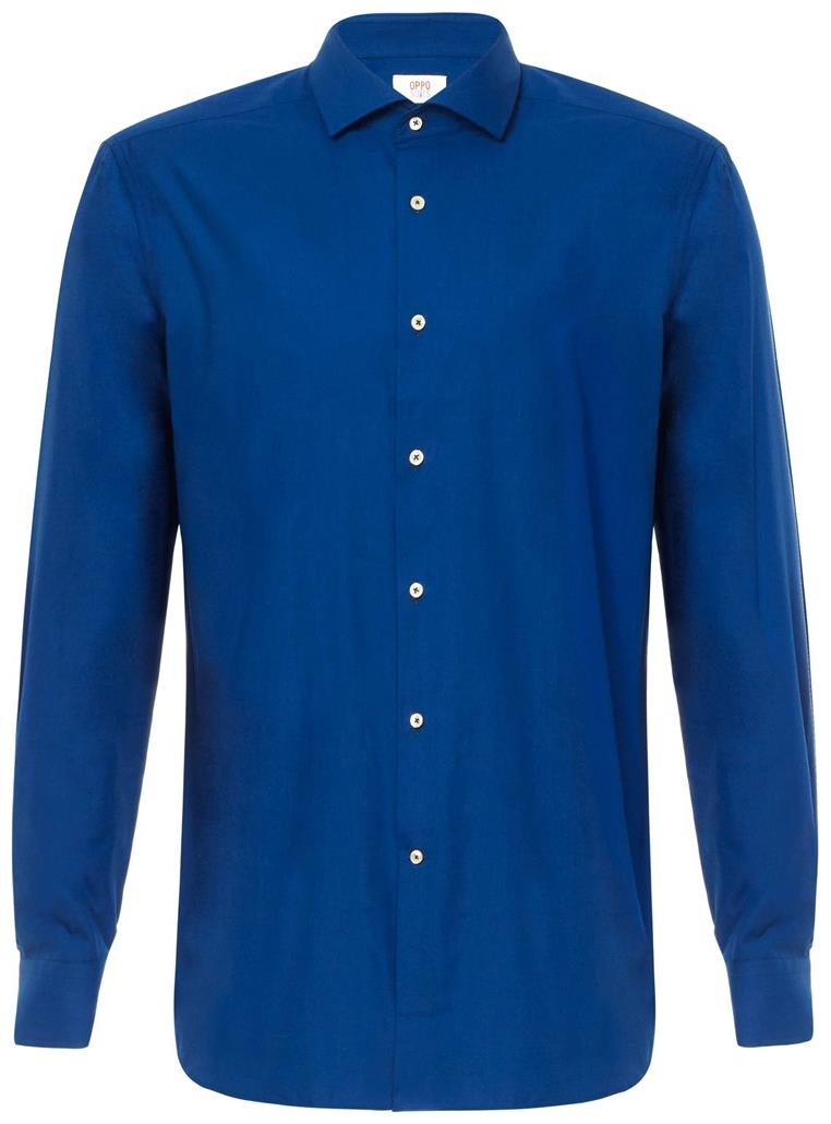 OppoSuits Men's Shirts SHIRT LS Navy Royale