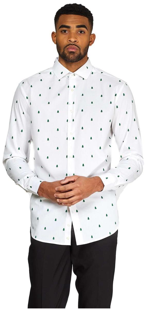 Fun OppoSuits Christmas Trees Shirt for Holiday Parties and Festive Celebrations