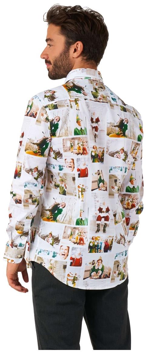 OppoSuits Men's Shirts SHIRT LS ElfT Christmas