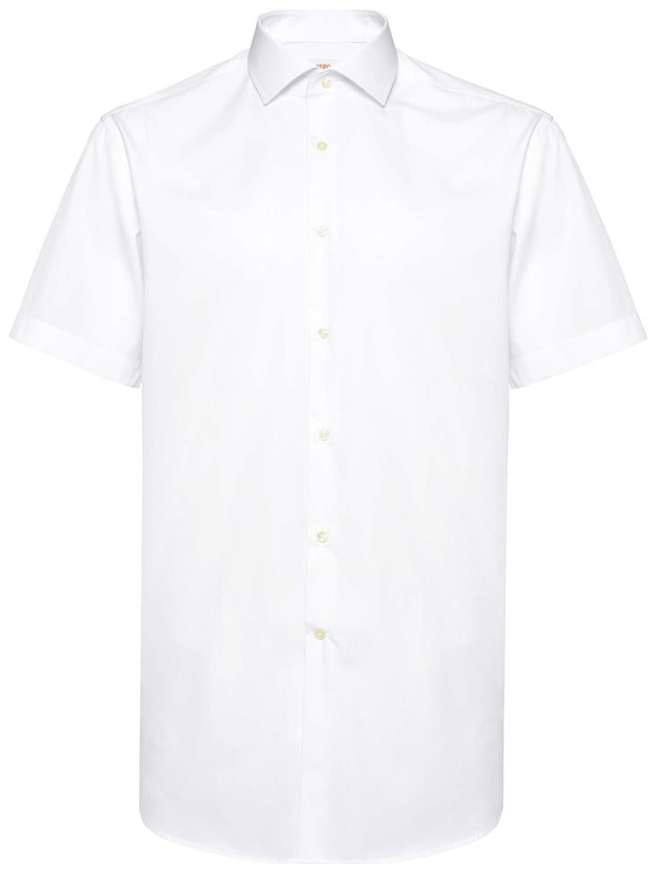OppoSuits Men's Summer Shirts SHIRT Short Sleeve White Knight