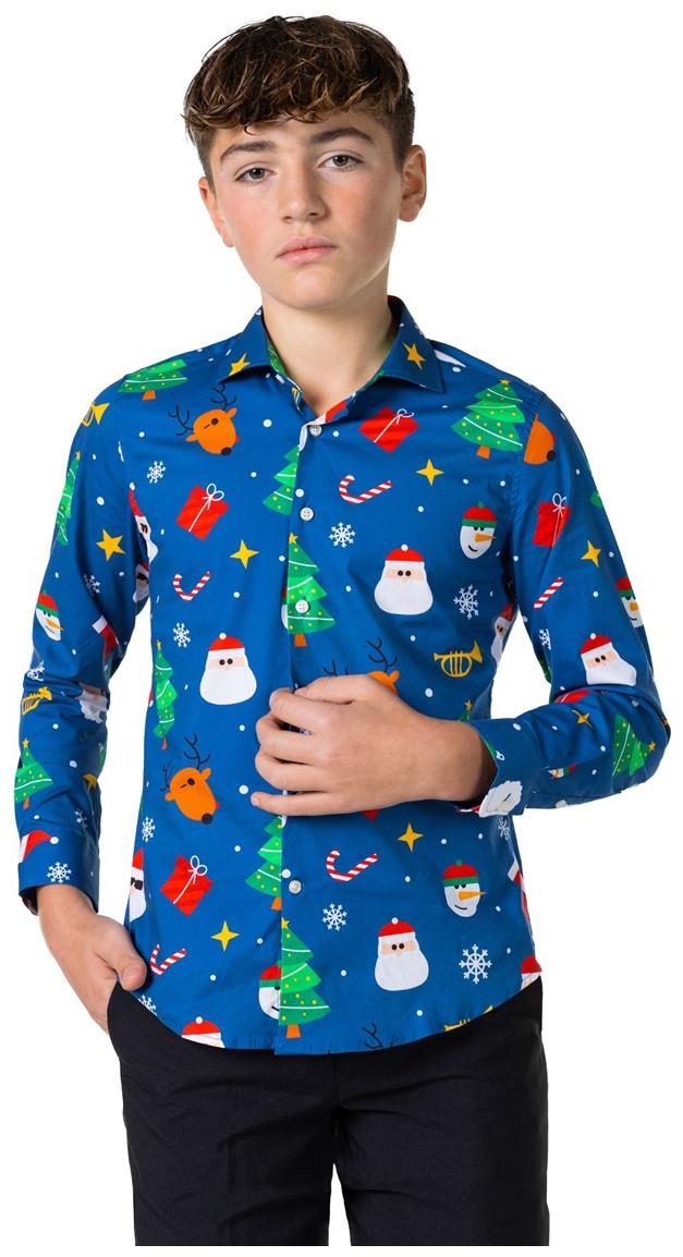 Cool OppoSuits Festivity Shirt for Holiday Parties Family Gatherings and Seasonal Celebrations