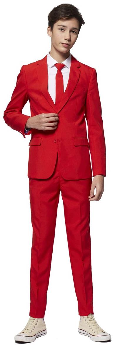 OppoSuits Red Devil Suit for Teen Boys Halloween Costumes Parties and Dress Up Events