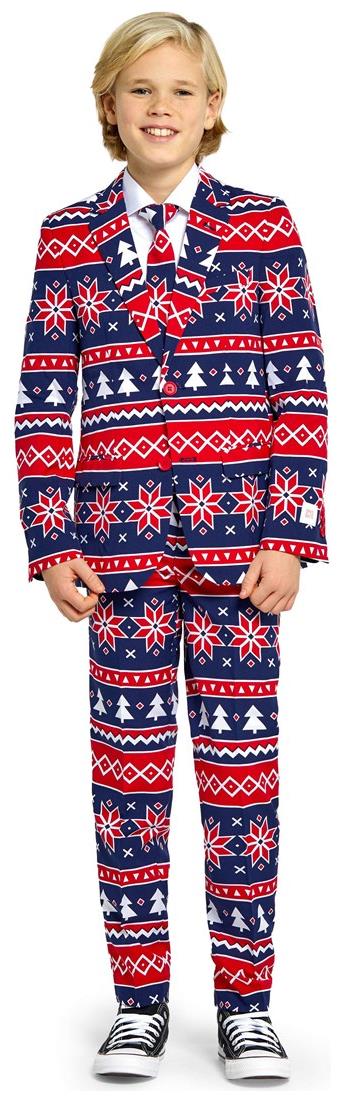 OppoSuits Teen Boys Nordic Noel Suit for Christmas Parties and Holiday Celebrations