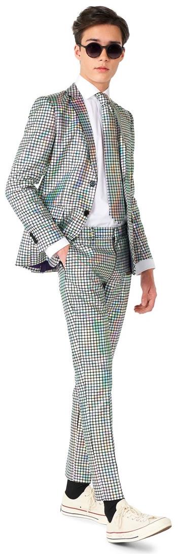 Disco Themed Suit for Teen Boys Ideal for School Dances Parties and Celebrations