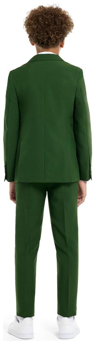 Stylish OppoSuits Green Suit for Teen Boys Halloween Parties Dress Up and Special Occasions