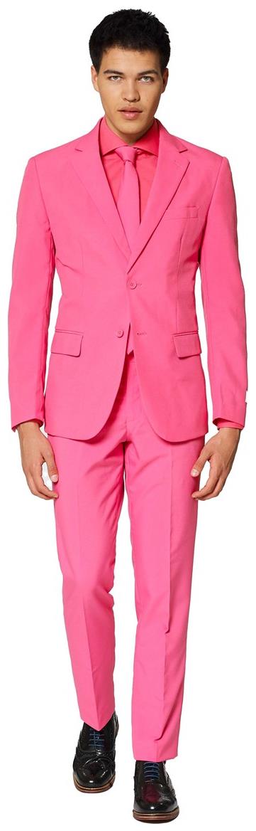 Stylish OppoSuits Mr. Pink Suit for Job Interviews Weddings and Special Occasions