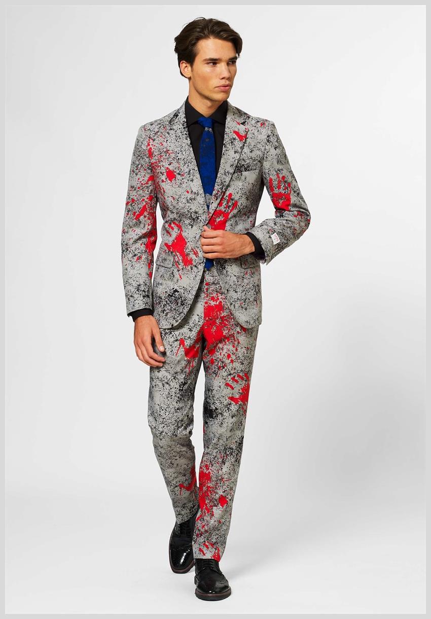 OppoSuits Zombie Suit for Halloween Costume Parties and Themed Events for Men