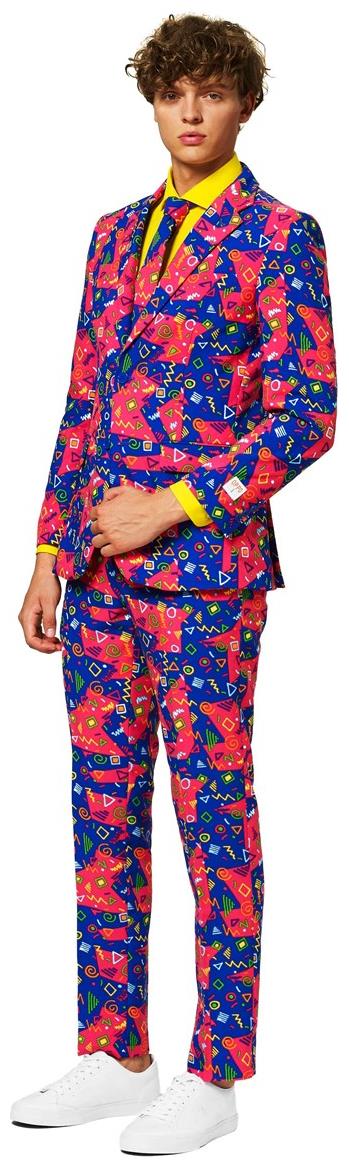 OppoSuits Fresh Prince Suit for 90's Theme Parties Halloween Celebrations and Costume Events