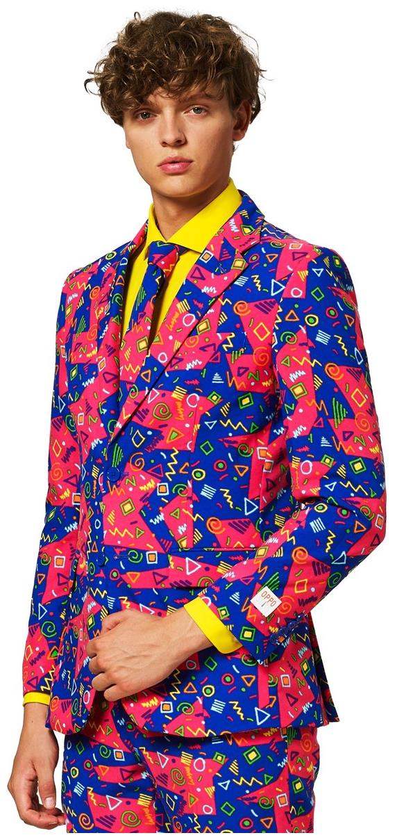 OppoSuits Fresh Prince Suit for 90's Theme Parties Halloween Celebrations and Costume Events