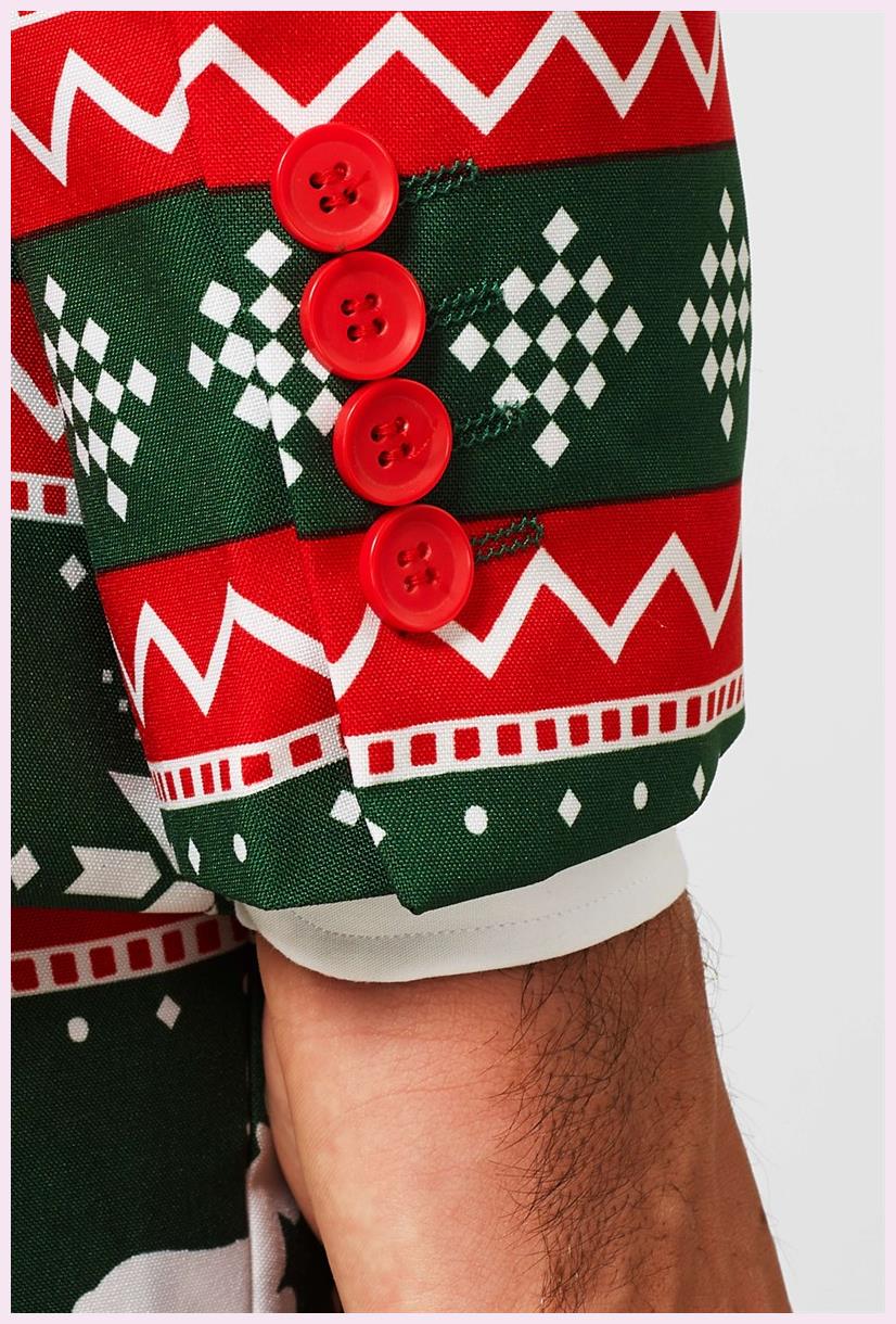 OppoSuits Festive Green Suit for Holiday Parties Christmas Gatherings and Themed Events