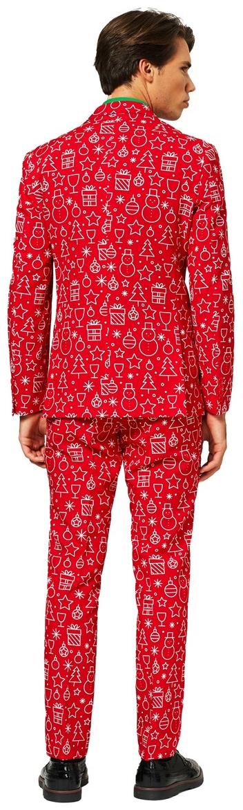Stylish OppoSuits Men's Iconicool Suit for Christmas Parties and Holiday Celebrations