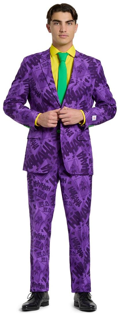 OppoSuits Joker Suit for Halloween Parties Comic Con and Themed Events