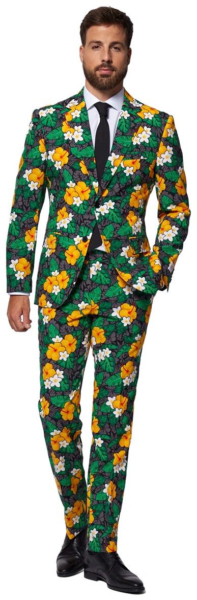 OppoSuits Tropical Treasure Suit for Beach Parties Summer Events and Tropical Celebrations