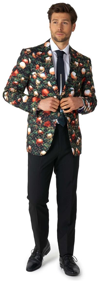 OppoSuits Shine Pine Suit for Christmas Holidays Parties and Festive Celebrations