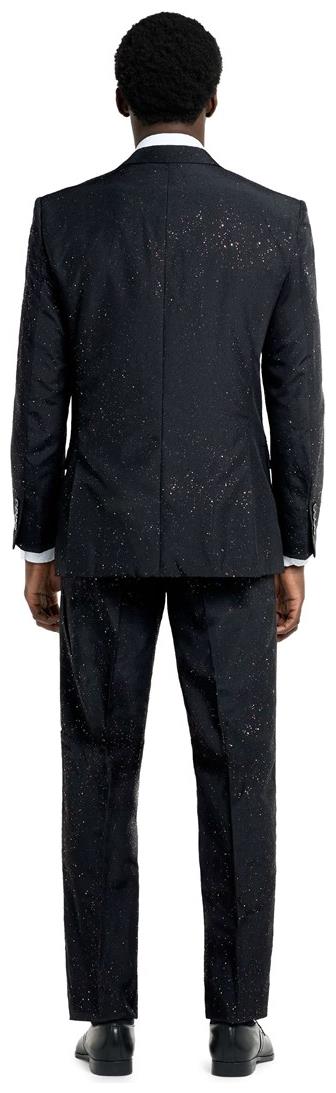 Stylish OppoSuits Men's Glitzy Glitter Suit for Parties Weddings and Holiday Celebrations