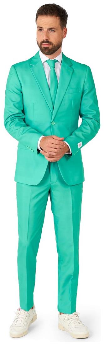 Vibrant OppoSuits Trendy Turquoise Suit for Stylish Events Parties and Celebrations