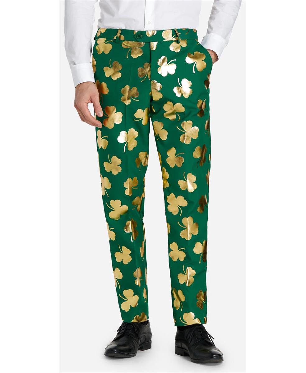 OppoSuits Men's Suits Mr. Clover Clover