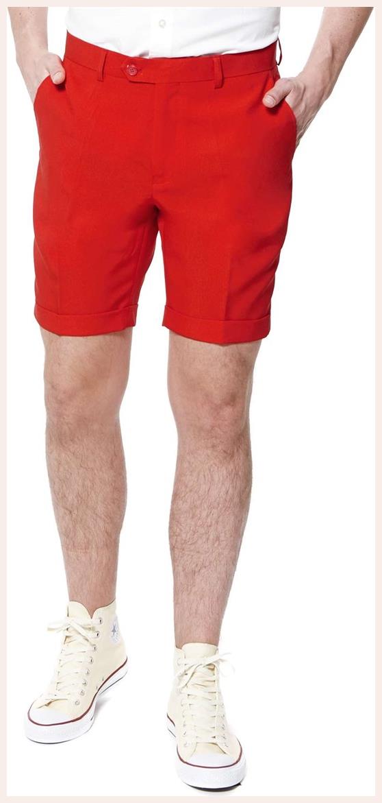 OppoSuits Red Devil Summer Suit for Costume Parties Festive Celebrations and Events