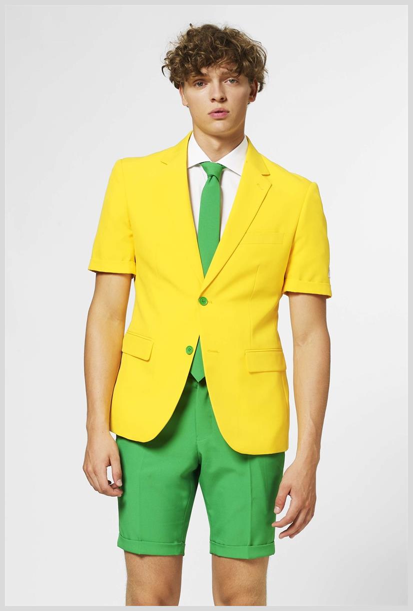 Stylish OppoSuits Men's Summer Suit for Backyard BBQs and Sporting Events