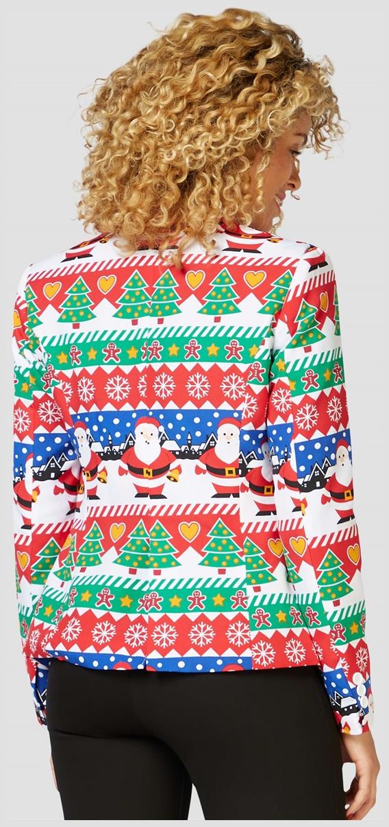 OppoSuits Snazzy Santa Blazer for Holiday Parties and Festive Events