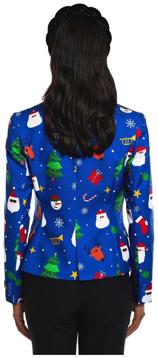 OppoSuits Women's Blazers Festivity Blue