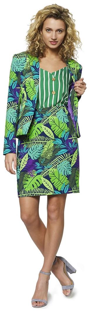 OppoSuits Jungle Jane Women's Suit for Weekend Adventures and Festive Events