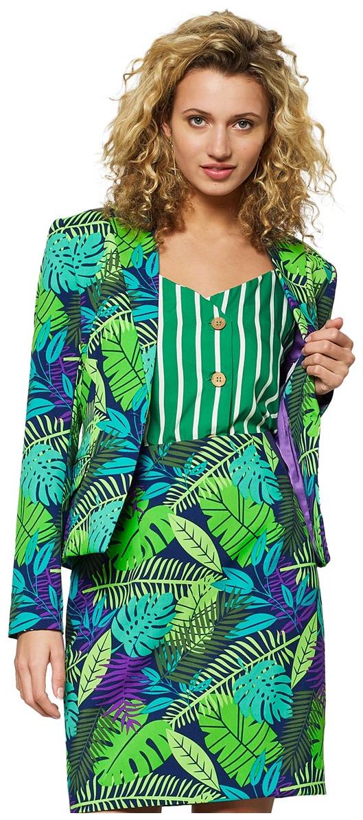 OppoSuits Jungle Jane Women's Suit for Weekend Adventures and Festive Events