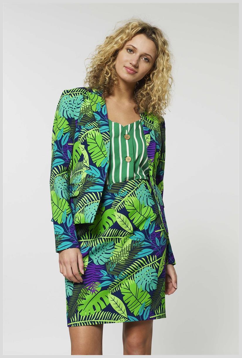 OppoSuits Jungle Jane Women's Suit for Weekend Adventures and Festive Events