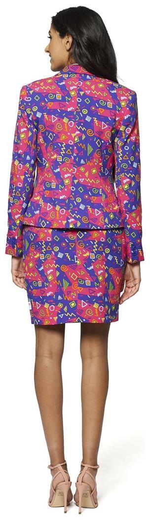 OppoSuits Women's Fresh Princess Suit for 90's Themed Parties and Festive Celebrations