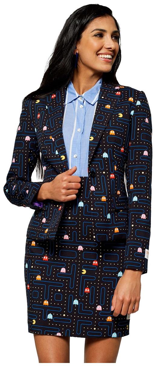 Official OppoSuits Madam Pac-Man Costume for Themed Parties and Halloween Celebrations
