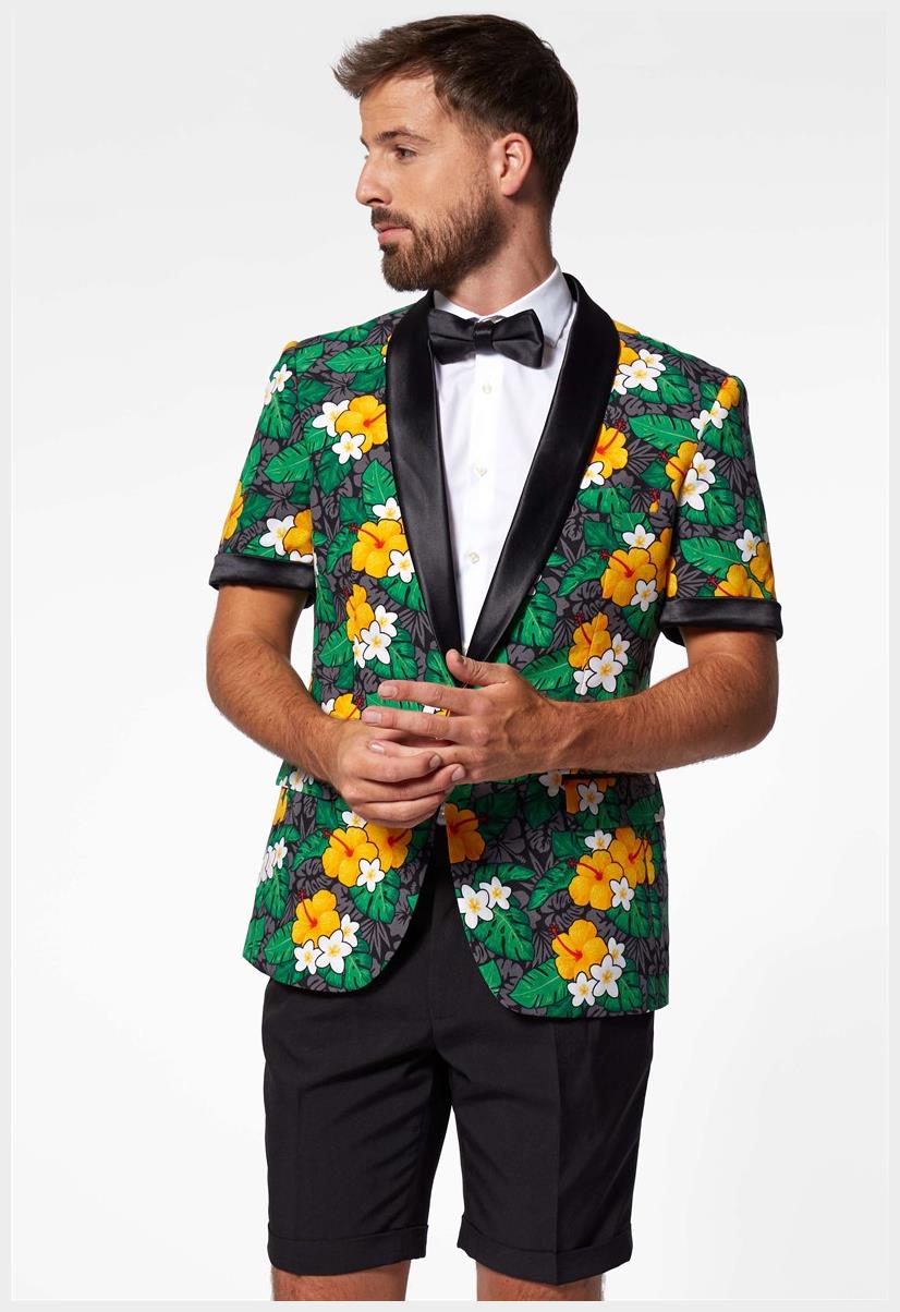 Vibrant OppoSuits Summer Tuxedo for Stylish Party Events and Tropical Theme Celebrations