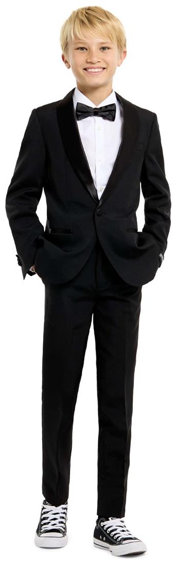 OppoSuits Teen Boys Jet Set Black Tuxedo for Special Occasions and Family Celebrations