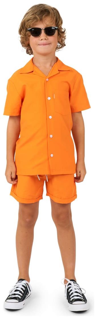 OppoSuits Boys Summer Set The Orange for Summer Beach Pool BBQ Fun