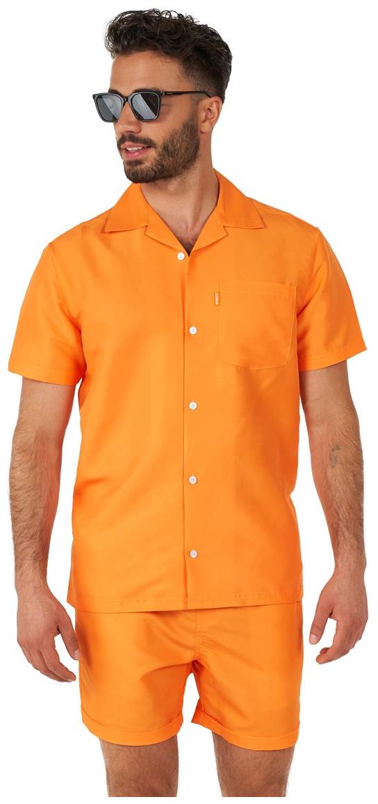 Stylish OppoSuits Men's Summer Set The Orange for Pool Parties BBQs and Festivals