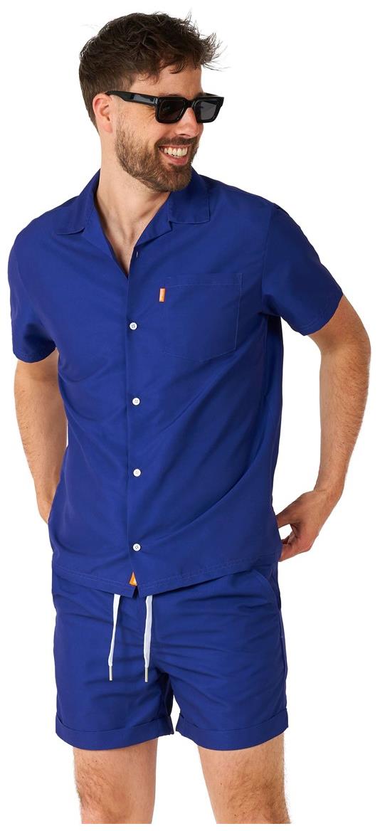 Stylish OppoSuits Men's Summer Set Navy Royale for Summer Parties and Beach Events