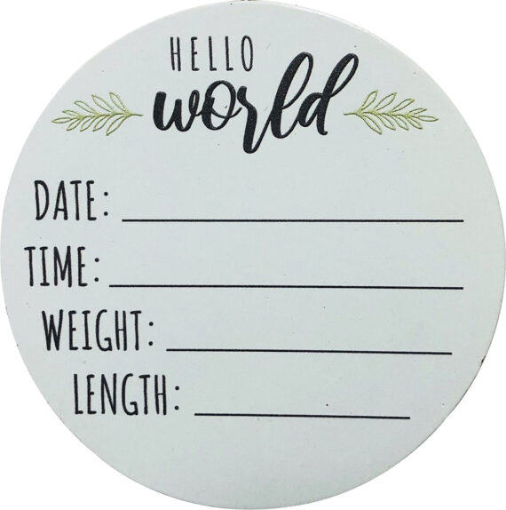 Baby’s Hello World Disk Personalizable Ornament