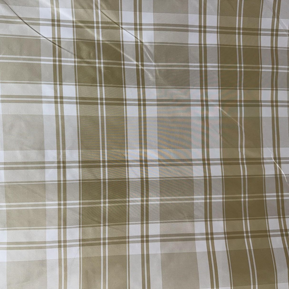 Owen Silk Fabric - Striped Square Geometric, 54" Width (1 Yard)