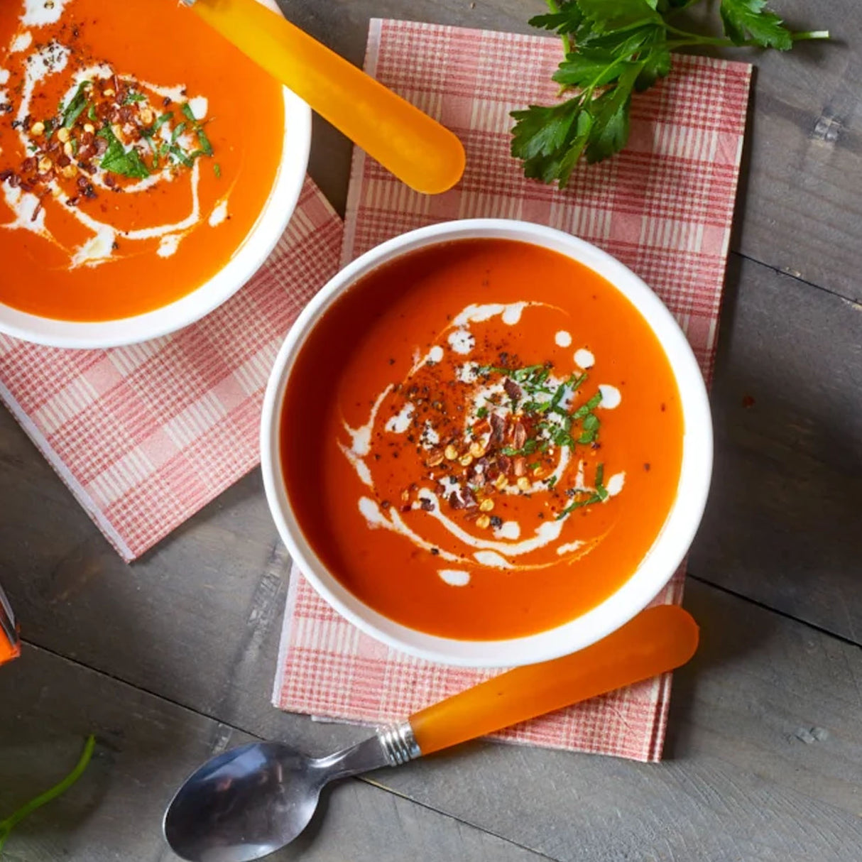 Trader Joe's Organic Tomato & Roasted Red Pepper Soup 32 fl oz