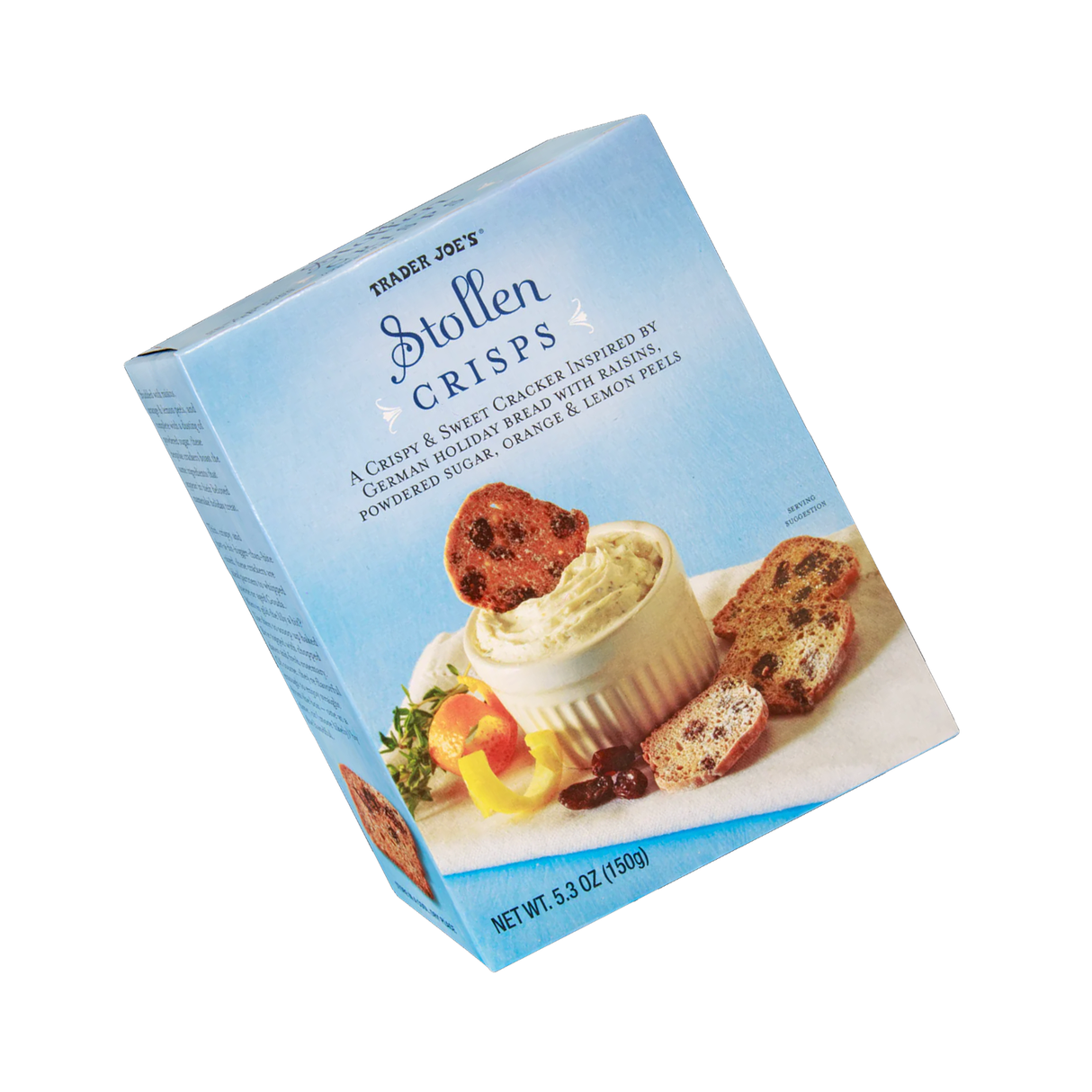 Stollen Crisps 5.3 oz Rich & Fruity