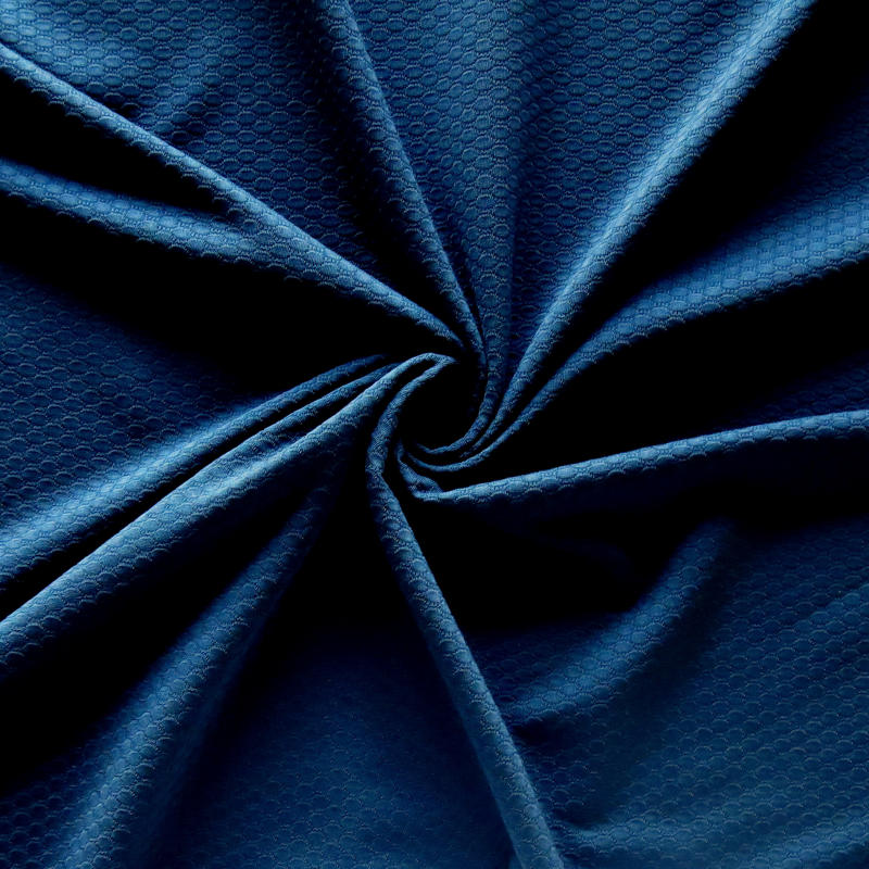 Dri-Fit Bubble Jacquard Poly Spandex Mesh Fabric