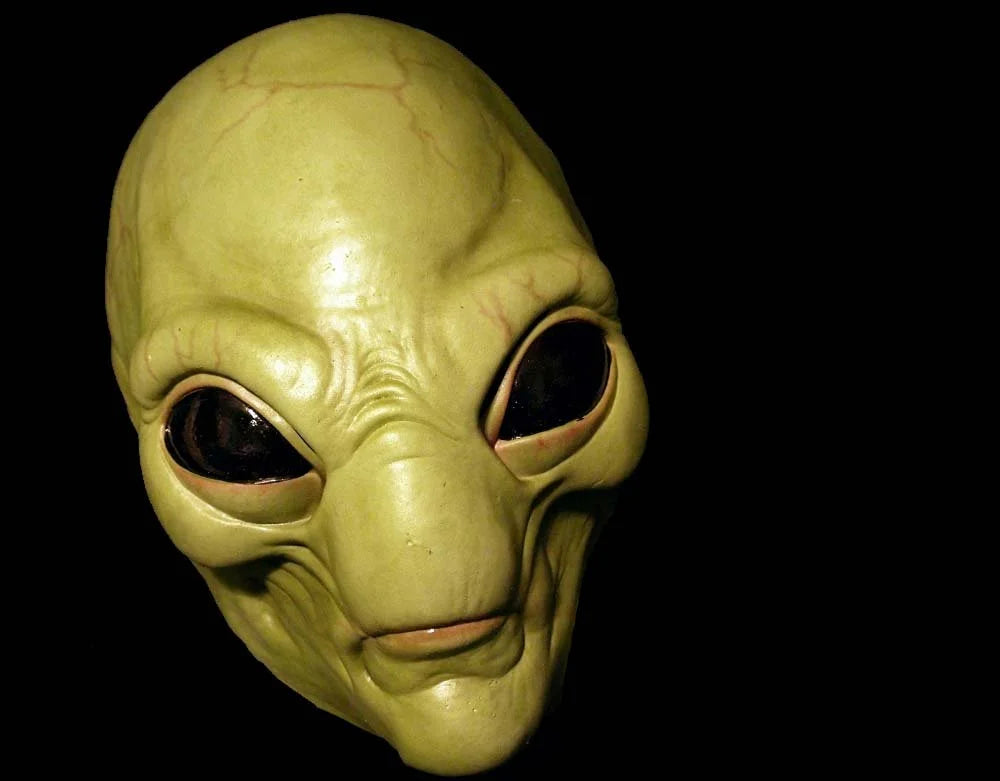The Visitor - Green Alien Mask