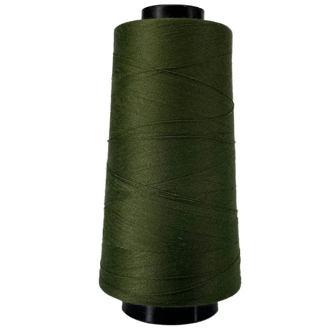 Polyester Quilters Thread Olive Perma Core