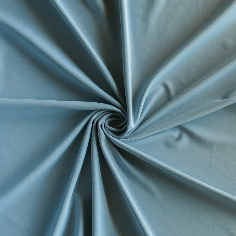 Athletic Jersey Knit Blue Fog Poly Spandex Fabric