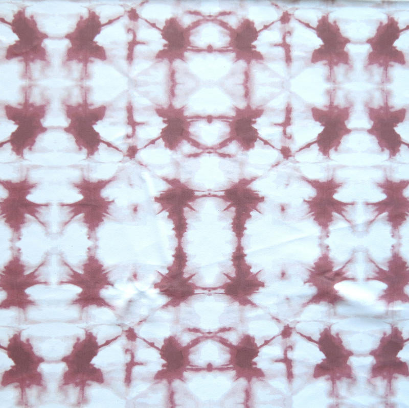 Athletic Jersey Knit Poly Spandex Blush Pink Tie Dye