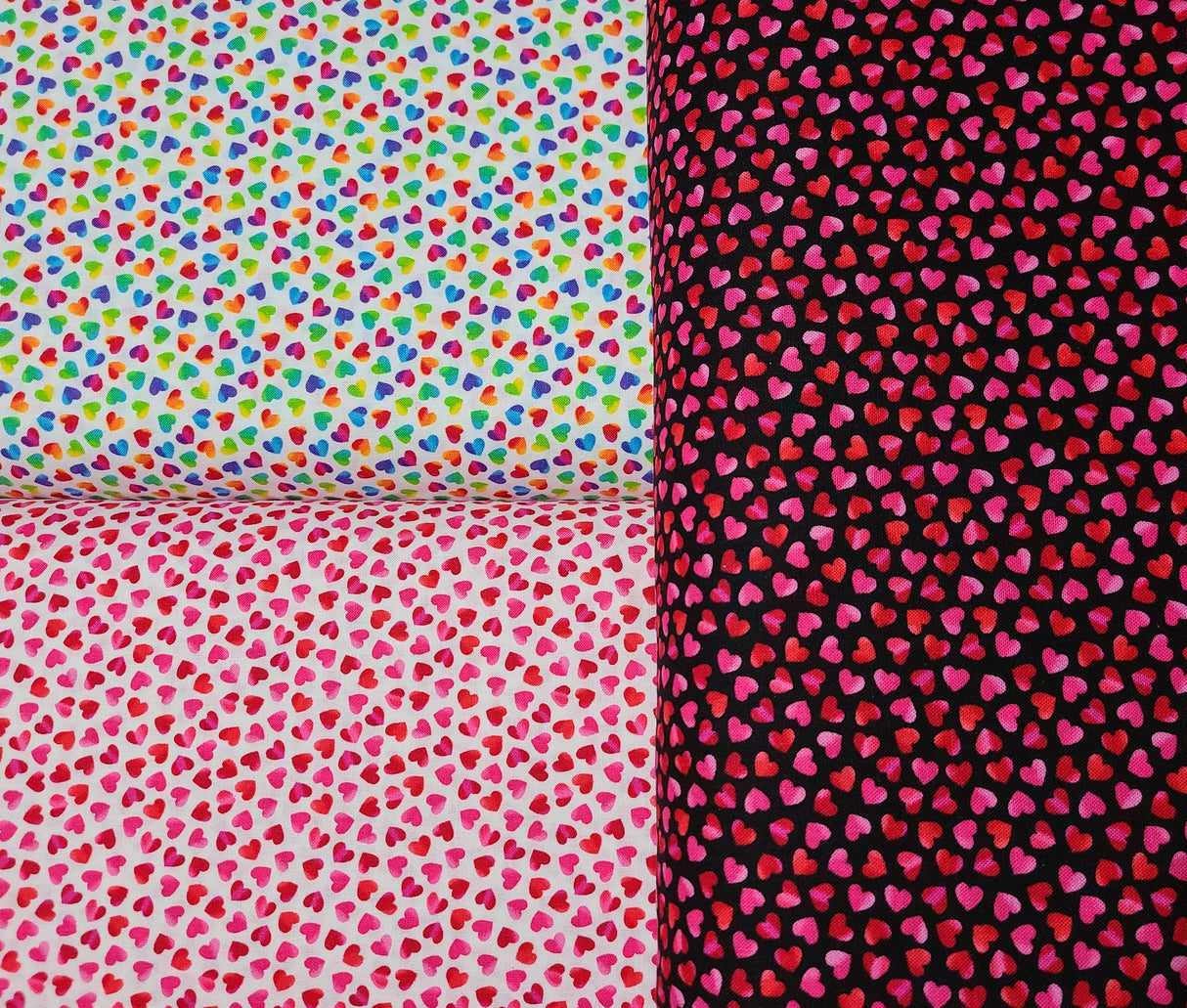 Quilting Cotton Ombre Hearts Timeless Treasures