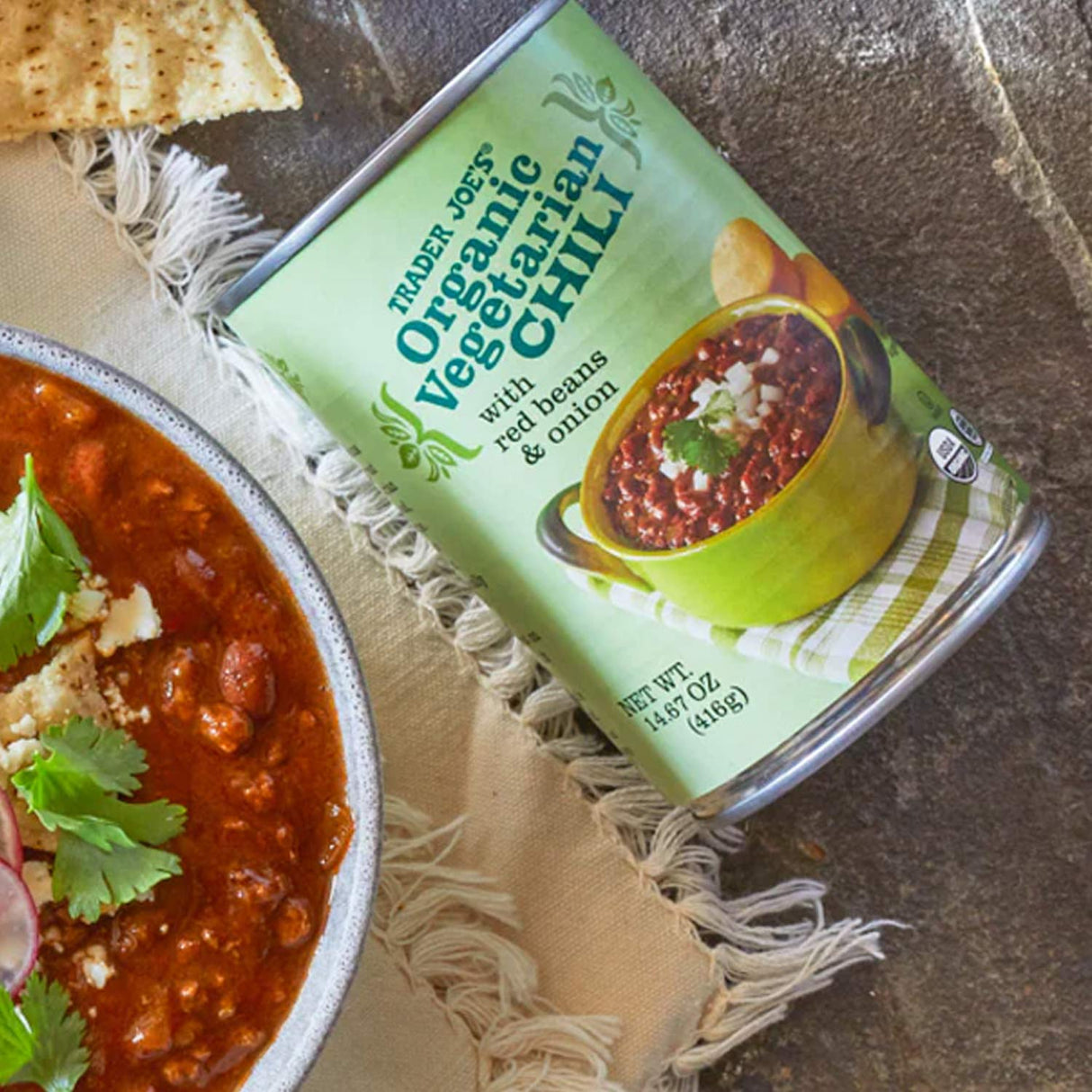 Trader Joe’s Organic Vegetarian Chili 14.67 Oz