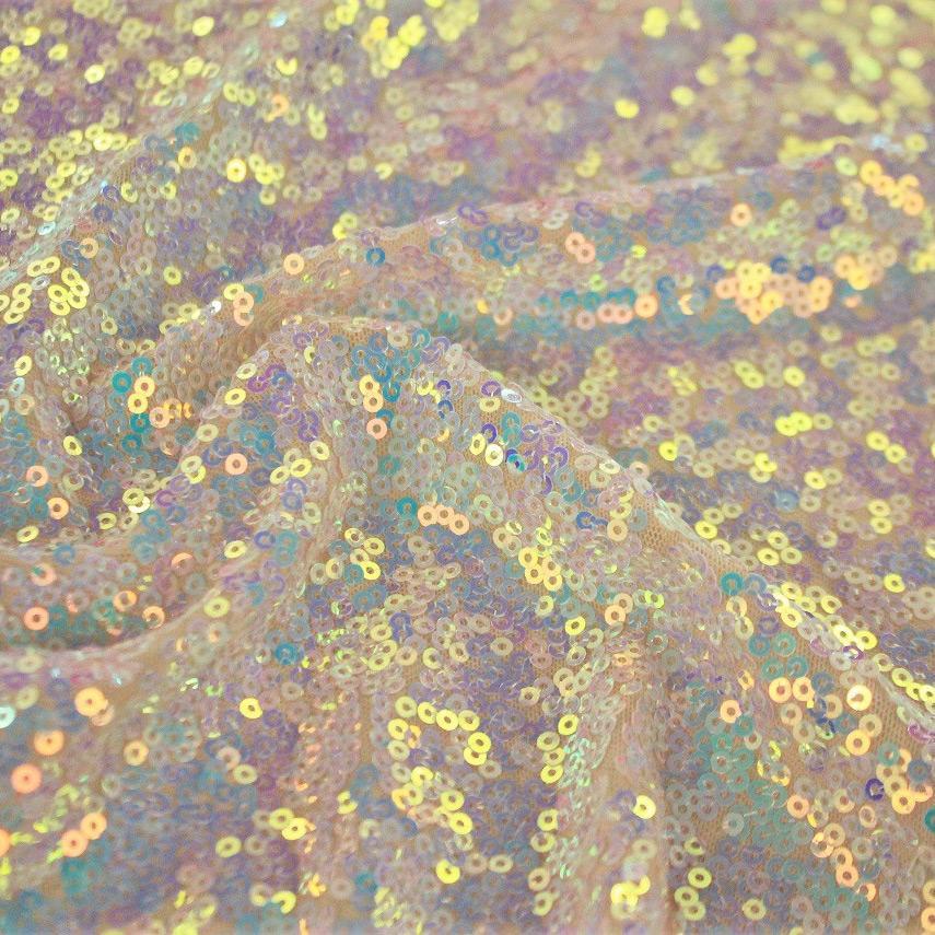 Sequin Mesh Stretch Fabric