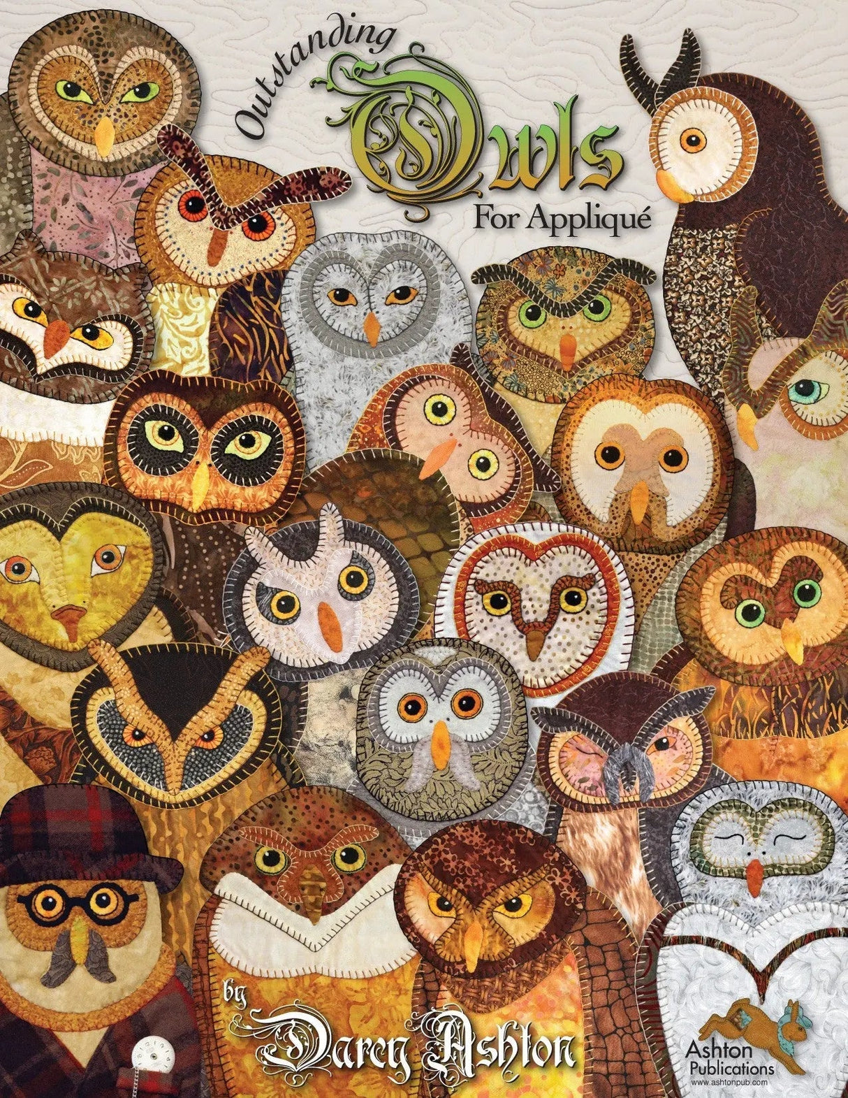 Applique Pattern Book Outstanding Owls